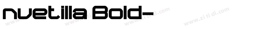 nuetilla Bold字体转换
